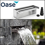 Oase Stainless Steel Waterfalls  - 30 / 60 / 90cm Water Blades