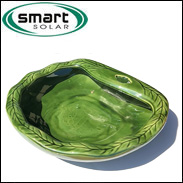 Smart Solar Replacement Ceramic Frog Bowl
