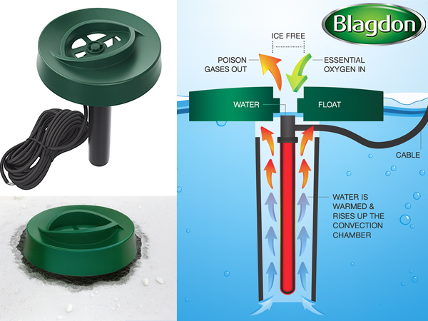 Blagdon Affinity Ice Vent Pond Heater