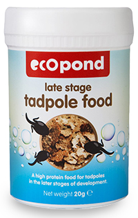 Ecopond - Tadpole Food - Late Stage - 20g - Water Gardening Direct