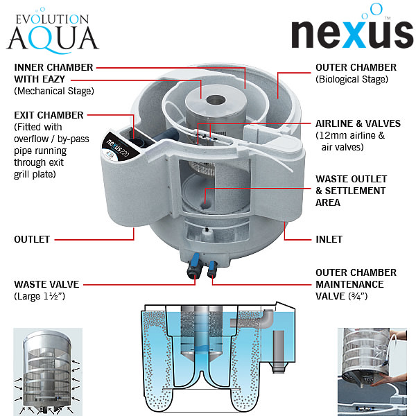 Large image of Evolution Aqua Nexus Eazy 320 Filter - 2021 Plus Version