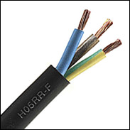 H05RR-F Outdoor Electrical Cable Per M