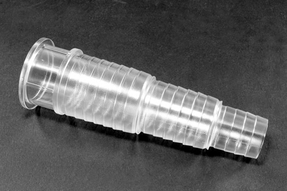 Oase 1 1/2 inch Clear Stepped Hosetail for FiltoClear / BioPress (43669)