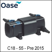 Oase Bitron C 18 - 55 Ultra Violet Light Spare Parts - Pre 2015