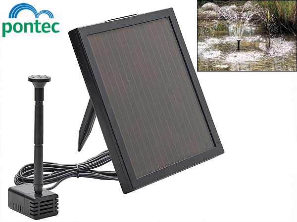 Large image of Pontec PondoSolar 150 - Solar Fountain Pump