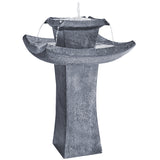 Pagoda Solar Fountain Water Feature