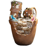 Fairy Pots Solar Water Feature
