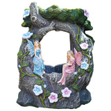 Elvedon Fairy Rainfall Solar Water Feature