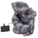 Rock Fall Solar Water Feature